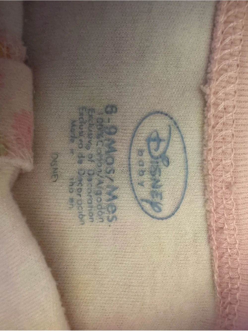 Disney Pink Footed One-Piece Sleeper with Winnie the Pooh Accent